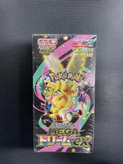 ポケモンカードMEGA ハイクラスパック　ドリーム exシュリンク付き　1BOX