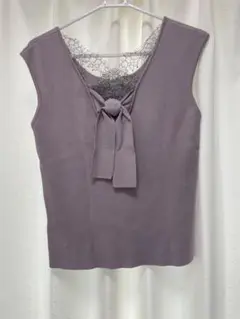 レースバックノースリーブトップス Mサイズ