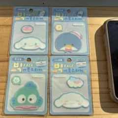 サンリオ　大きめフェイスシール　韓国正規品