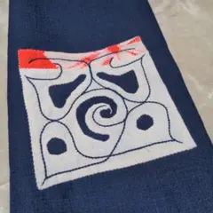 アイヌ刺繍　ポシェット オレンジ×グレー　カパラミプ　ルウンペ　古布 2026年最新】カパラミプの人気アイテム - メルカリ