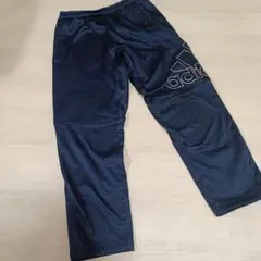 【美品 150サイズ】adidas CLIMAWARM ジャージパンツネイビーのサムネイル