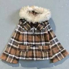 【送料無料】 毛皮 ジャパニーズラクーン タヌキ ピーコート レディース 冬服