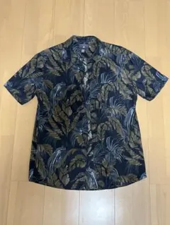 アロハシャツ H&M 半袖 ボタニカル柄