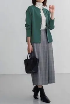 ラップ風キュロットスカート　美品