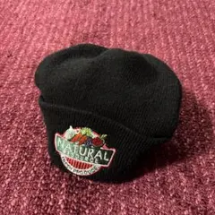 NATURAL RESOURCE ニット帽 ビーニー ブラック USA製 古着