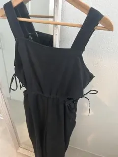 【Kastane】カットアウトシャーリングサロペット