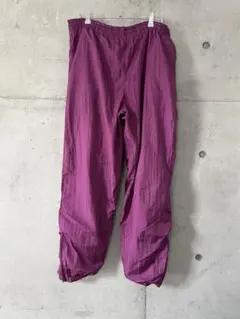 柄パンツ ワイドパンツ