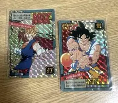 ☆当時品☆ドラゴンボール スーパーバトル キラ カード セット ベジット 孫悟空