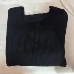 GRL 黒　ニット　セーター