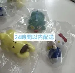 【新品・未開封】サンリオ ばたんきゅー3点セット キティ／ポムポム／ハンギョドン