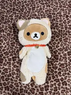 コリラックマ もっとのんびりネコ くたくた抱きぐるみ リラックマ