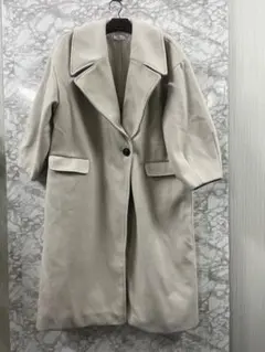 RAY CASSIN クリーム ロングコートのサムネイル