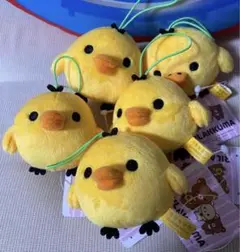 【新品】リラックマ　ゴムひも付きマスコット　キイロイトリ