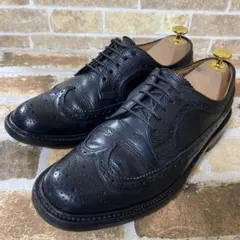 REGALウィングチップ24㎝EEブラックレザーウィングチップドレスシューズ