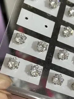 ジルコニア　ピアス　大量　在庫処分