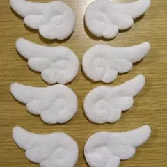 羽 デコレーションパーツ 4組セット