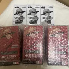 新品テープ付★ワンピースカードゲーム　受け継がれる意志3Box プロモ3pセット