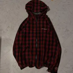 Columbia check shell jacket チェック y2k 00s - メルカリ