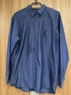 UNIQLO 復刻コラボ+J ブロードシャツ BLUE Lサイズ