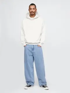 GAP　スーパーバギーデニム　28×30