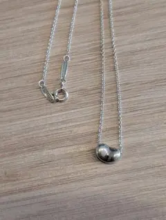美品 Tiffany & Co. ビーン ネックレス シルバー ミニのサムネイル