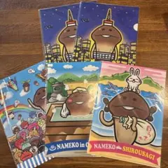 ⭐︎おさわり探偵 なめこ栽培キット⭐︎クリアファイル 5枚セットのサムネイル