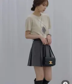 shellerシェリエ バックzipジップ フリルスカ ート - メルカリ