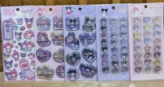 【正規品】平成はっぴーフォンウォーターシールおはじきふうシールクロミマイメロ5種