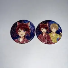 莉犬くん&るぅとくん　缶バッチ