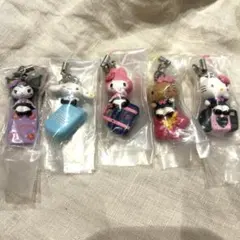 サンリオ 平成ギャルチャーム ストラップ カプセルトイ コンプリート