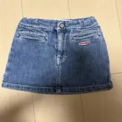 ヒス デニムスカート100cm