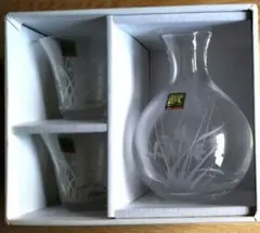 HOYA クリスタルとっくりとグラスセット