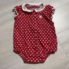 ミキハウス　ドット　ロンパースのサムネイル