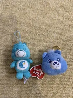 Care Bears ぬいぐるみ キーホルダー 2点セット　未使用のサムネイル