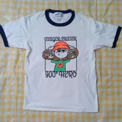 ビックリマン Tシャツ 半袖 ホワイト ネイビー - メルカリ