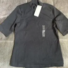 新品タグ付き　UNIQLO ハイネック　 Tシャツ M