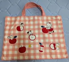 超美品　ファミリア　レッスンバッグ　ギンガムチェック