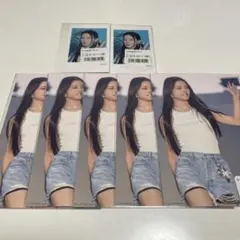 ME:I オンラインくじ 櫻井美羽 チェキ風カード ステージフォトポストカード