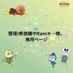 整理/断捨離中Ram＊→様。専用ページ