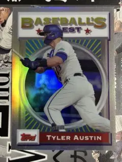 topps finest npb オースティン インサートカード 横浜DeNA