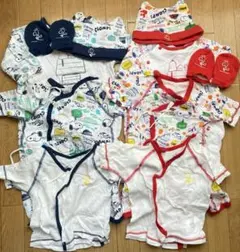 スヌーピー　ロンパース　２色セット