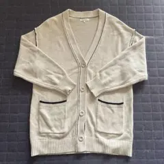 グローバルワーク　アイボリー　カーディガン　Ｌ
