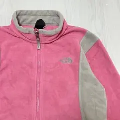 The North Face ピンク フルジップ フリースジャケット ボア