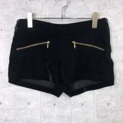 70’s vibes レトロ ヒッピー ZARA 古着 ベロア ホットパンツ