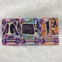 アイカツカード 紫吹蘭・風沢そら ３枚セット