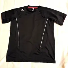DESCENTE バレーボール プラクティスシャツ ブラック M