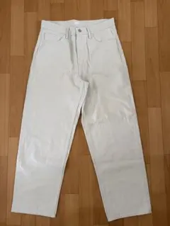 UNIQLO ユニクロ ワイド デニム パンツ 32インチ