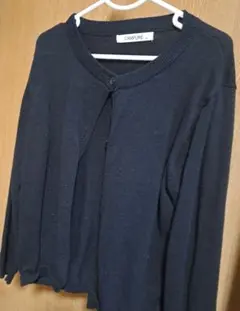 CAMPURE ブラックカーディガン 6Y
