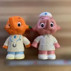 サトちゃん ドクター サトコちゃん ナース フィギュア ペア貯金箱