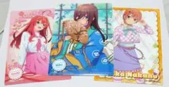 五等分の花嫁 クリアポスターコレクション２